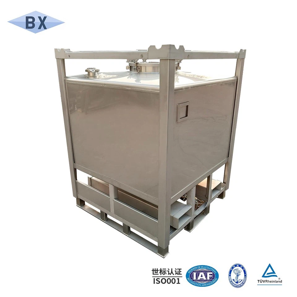 Chemical Stainless Steel IBC Tote Tank